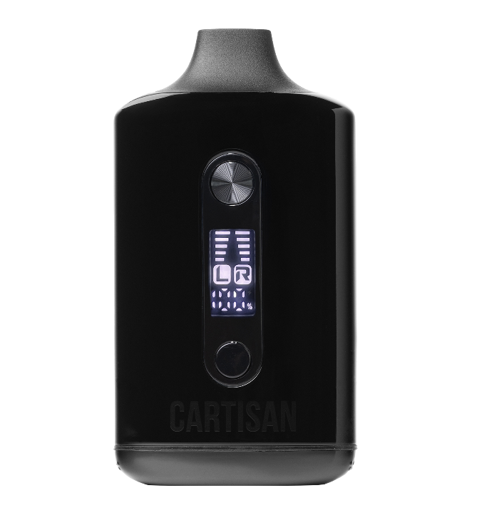 Cartisan Veil Bar Duo Cartridge Vape Battery with Water Pipe Adaptor MSRP $29 / Obsidian